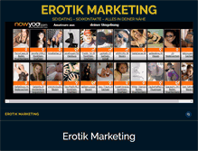 Tablet Screenshot of erotik-marketing.net